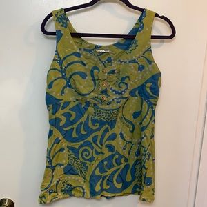 Manuhealii women rayon tank blouse